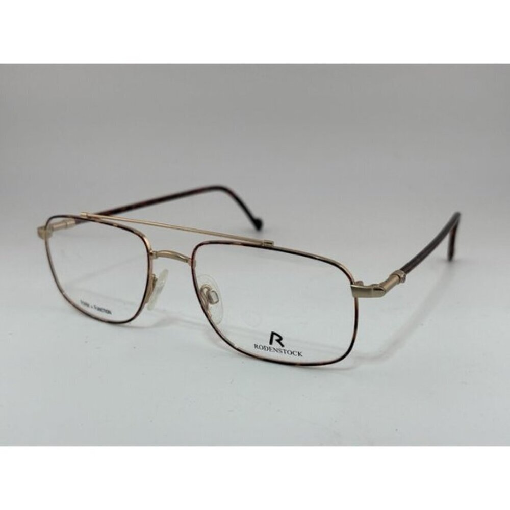 RODENSTOCK - Gold & Tortoise R2450 A 54-17-150 Metal Glasses Frames